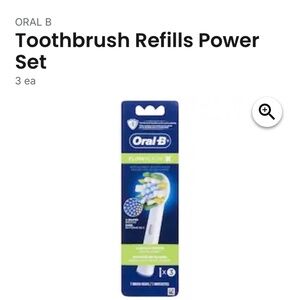 Oral-B toothbrush replacement heads